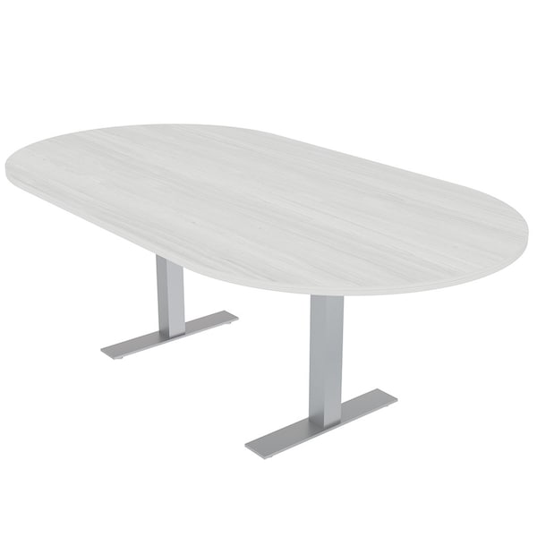 45.25 in W, 71.5 in L, 29 in H, Engineered Wood Top, White